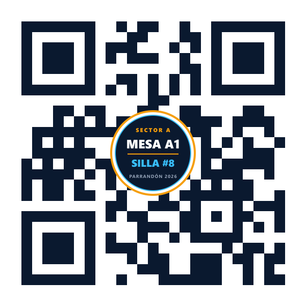 QR Mesa A1 Silla 8