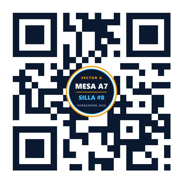QR Mesa A7 Silla 8