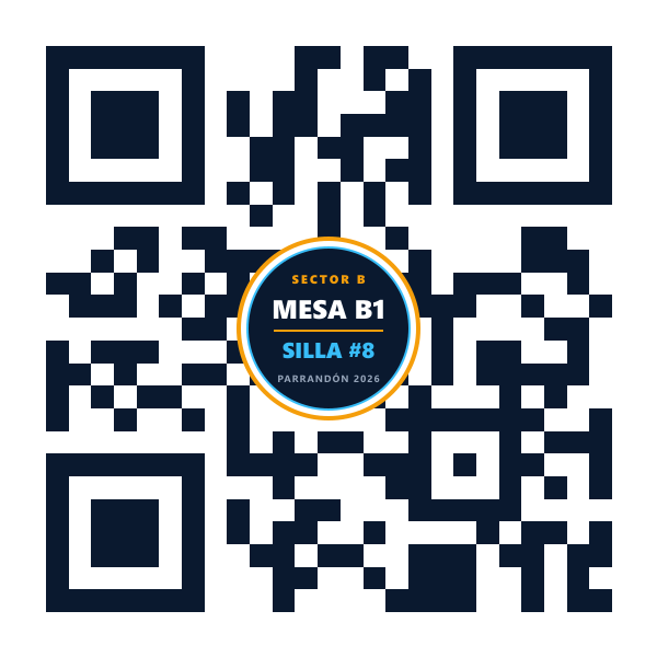 QR Mesa B1 Silla 8