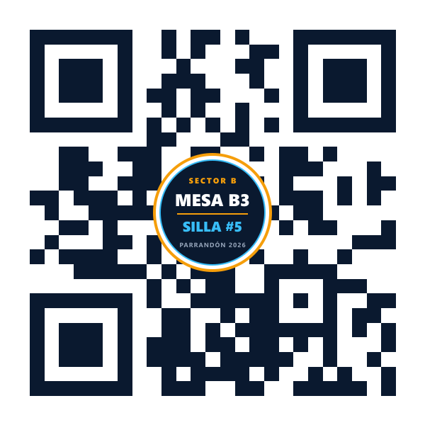 QR Mesa B3 Silla 5