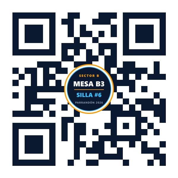 QR Mesa B3 Silla 6