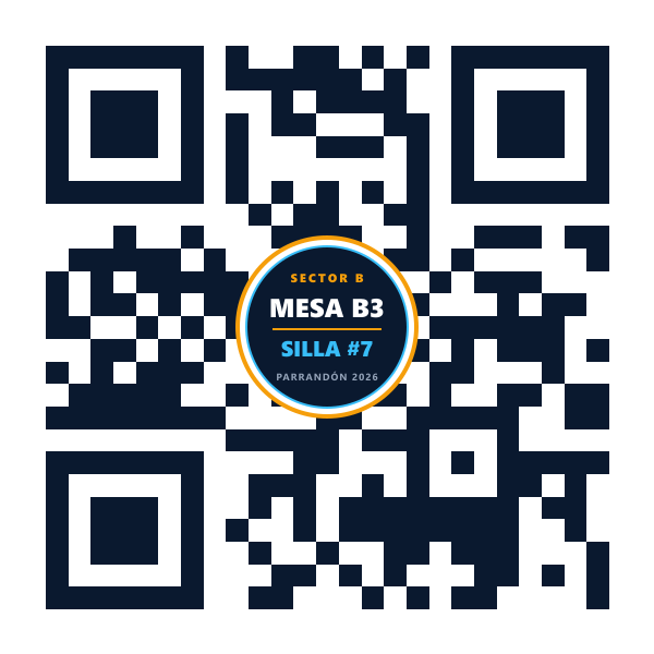 QR Mesa B3 Silla 7