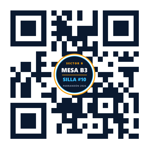 QR Mesa B3 Silla 10