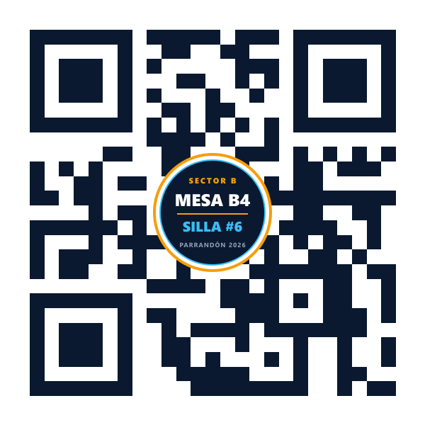 QR Mesa B4 Silla 6