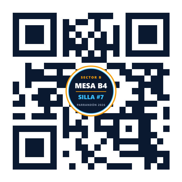 QR Mesa B4 Silla 7