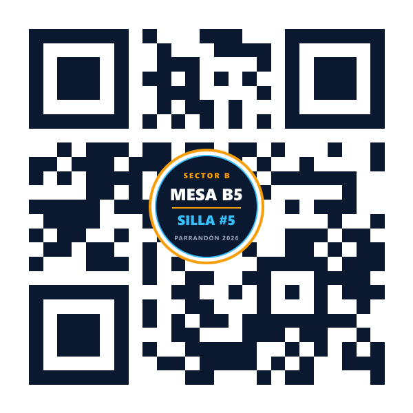 QR Mesa B5 Silla 5