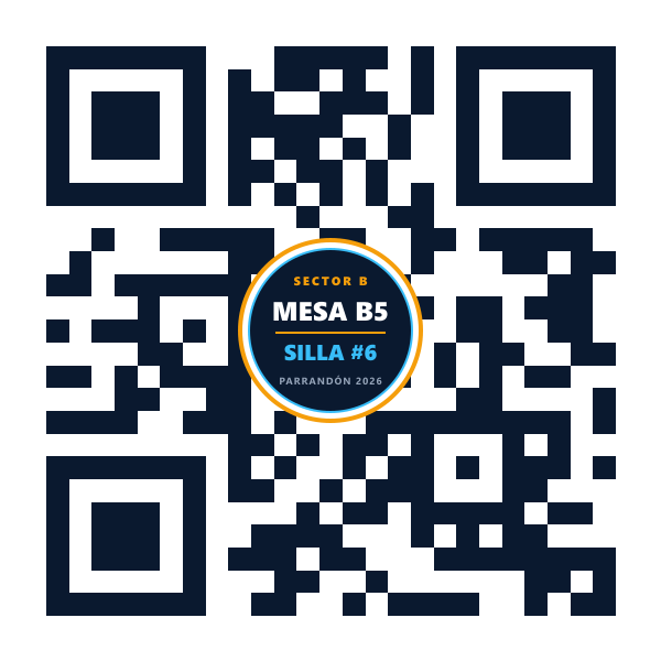 QR Mesa B5 Silla 6