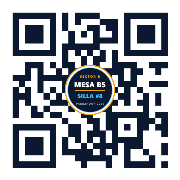 QR Mesa B5 Silla 8