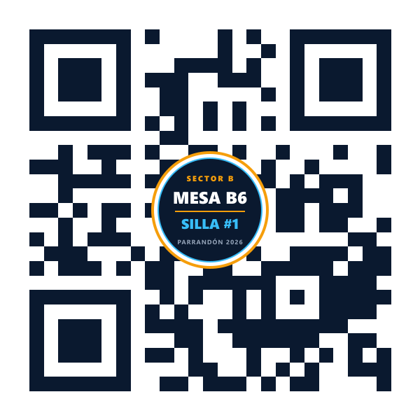 QR Mesa B6 Silla 1
