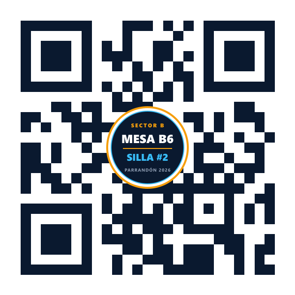 QR Mesa B6 Silla 2
