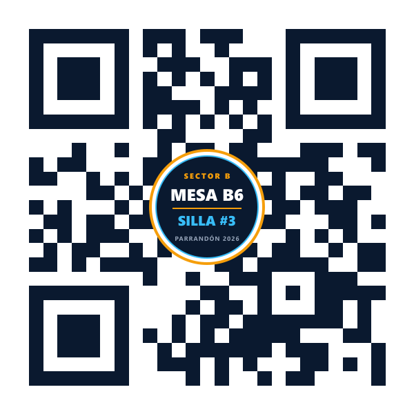 QR Mesa B6 Silla 3