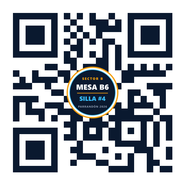 QR Mesa B6 Silla 4