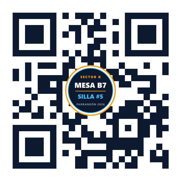 QR Mesa B7 Silla 5