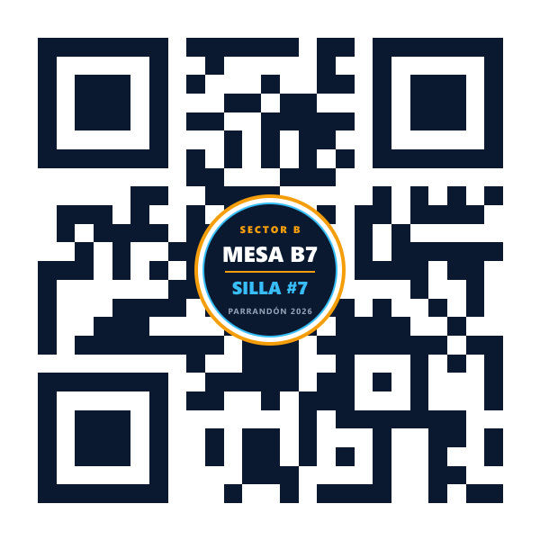 QR Mesa B7 Silla 7