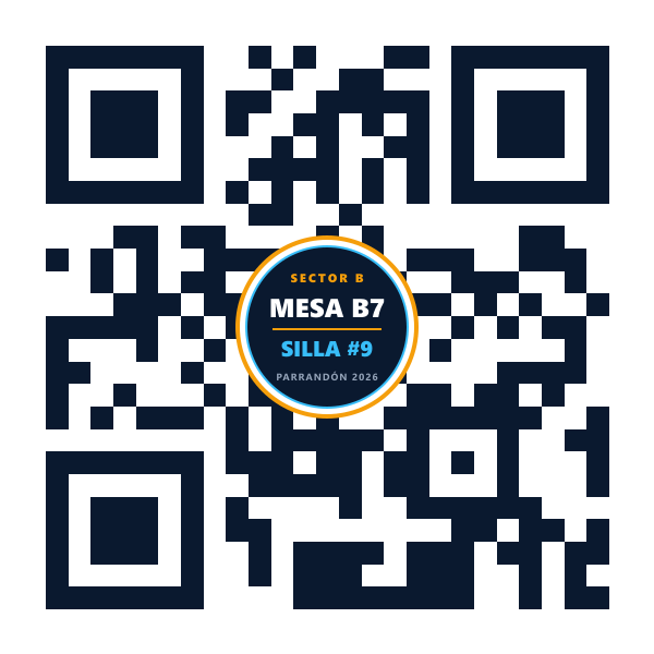 QR Mesa B7 Silla 9
