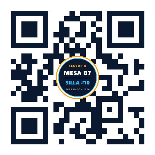 QR Mesa B7 Silla 10