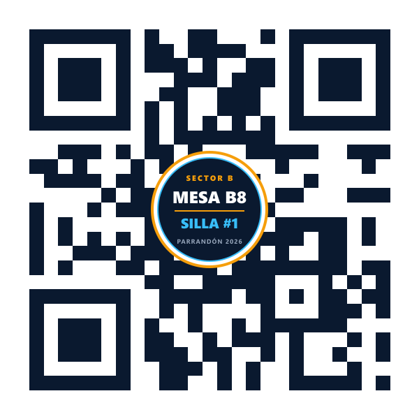 QR Mesa B8 Silla 1