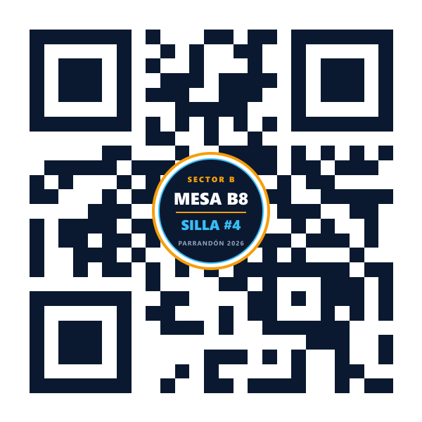 QR Mesa B8 Silla 4