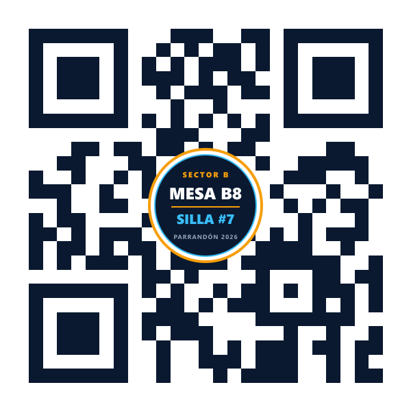QR Mesa B8 Silla 7