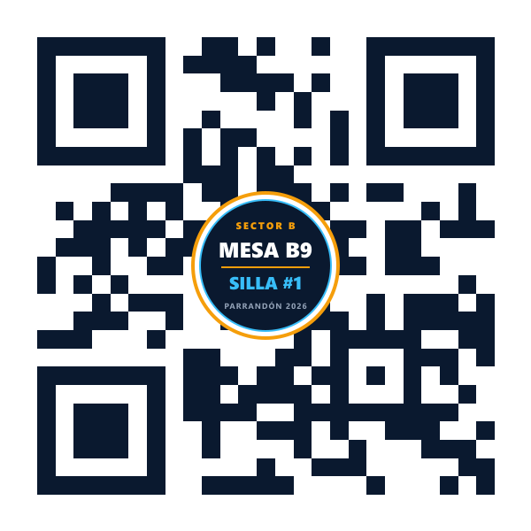 QR Mesa B9 Silla 1