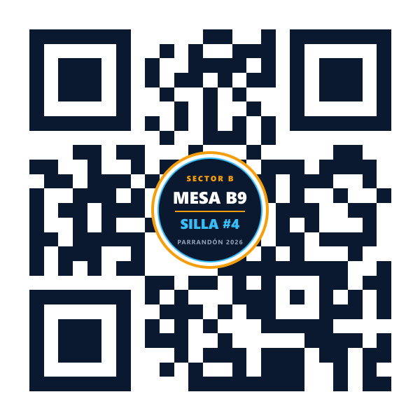 QR Mesa B9 Silla 4