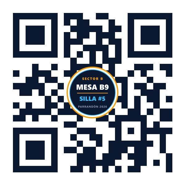 QR Mesa B9 Silla 5