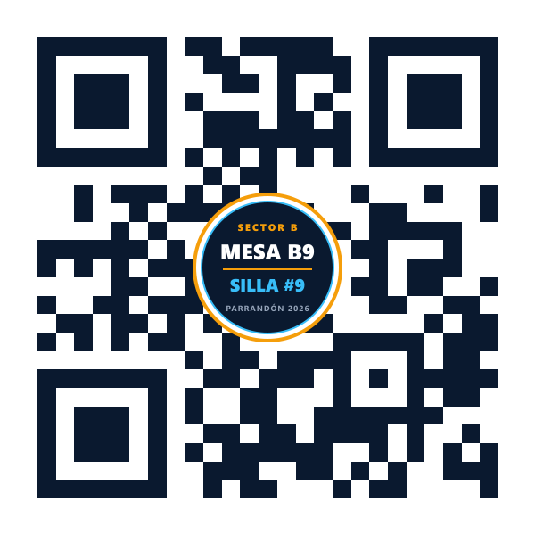 QR Mesa B9 Silla 9