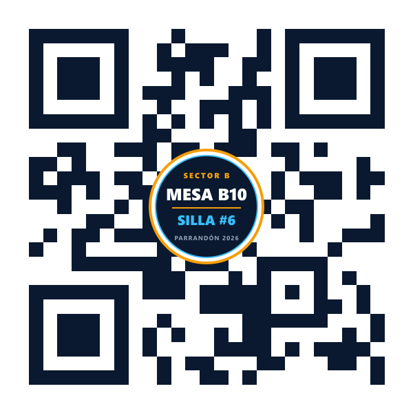 QR Mesa B10 Silla 6