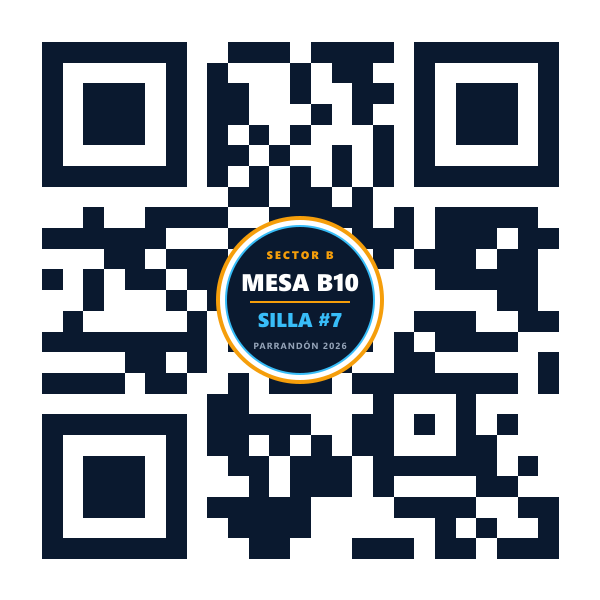 QR Mesa B10 Silla 7