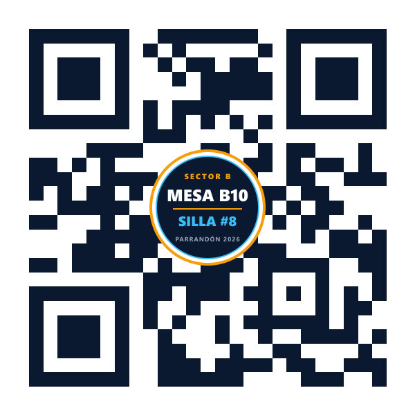 QR Mesa B10 Silla 8