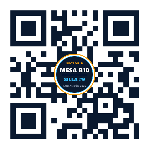 QR Mesa B10 Silla 9