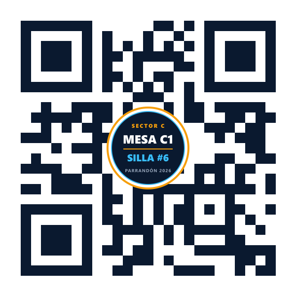 QR Mesa C1 Silla 6