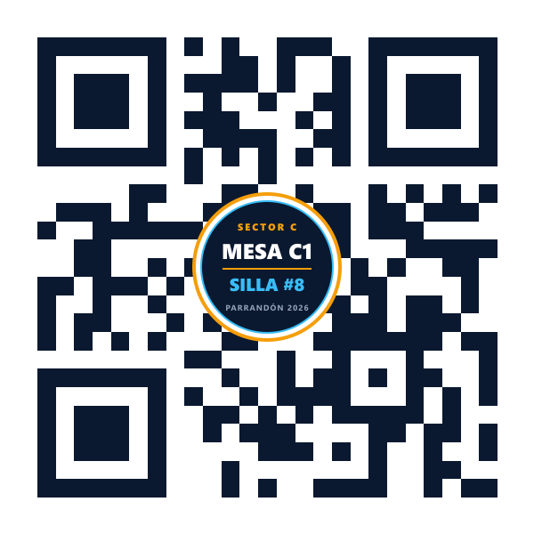 QR Mesa C1 Silla 8
