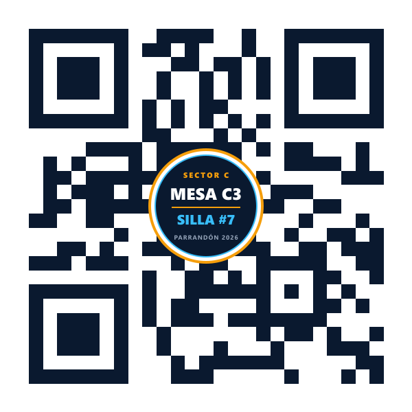 QR Mesa C3 Silla 7
