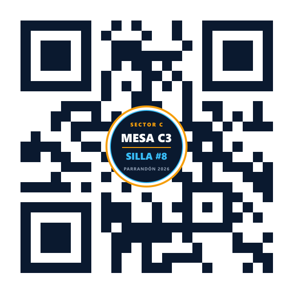QR Mesa C3 Silla 8