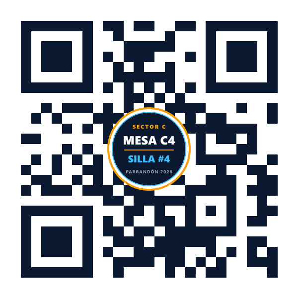 QR Mesa C4 Silla 4
