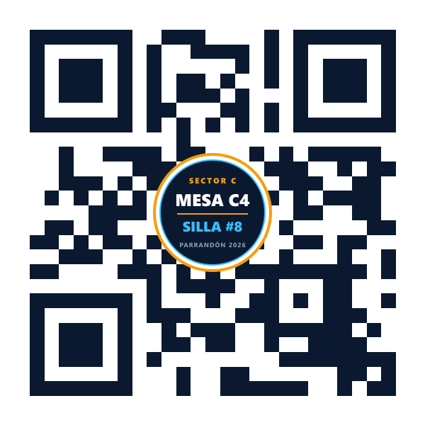 QR Mesa C4 Silla 8