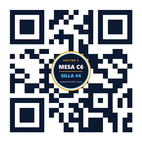 QR Mesa C6 Silla 4