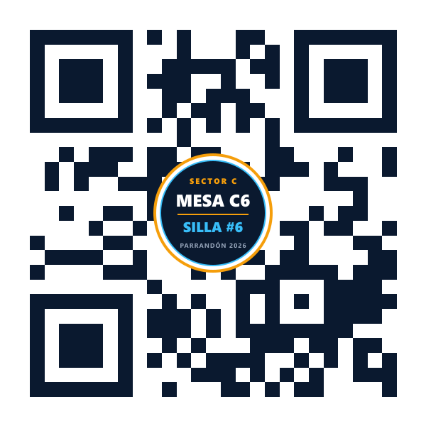 QR Mesa C6 Silla 6