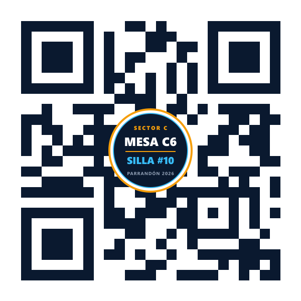 QR Mesa C6 Silla 10