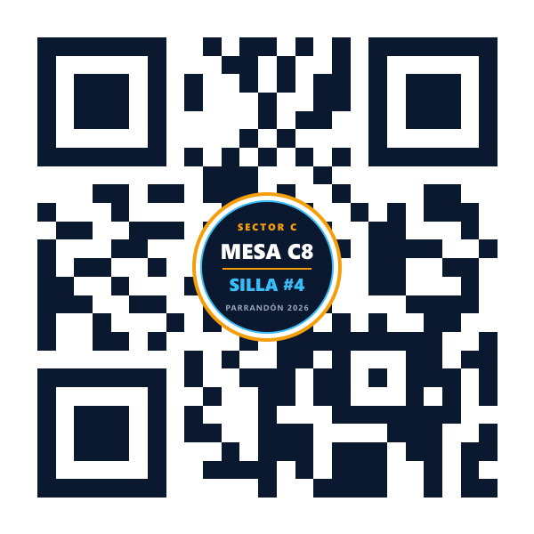 QR Mesa C8 Silla 4