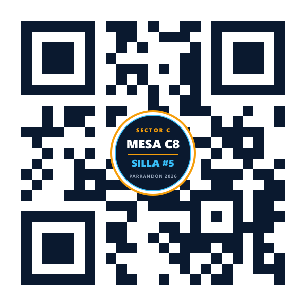 QR Mesa C8 Silla 5