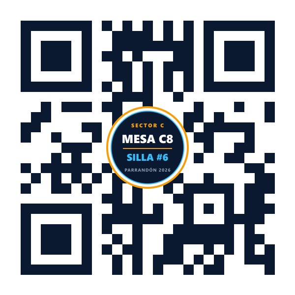 QR Mesa C8 Silla 6