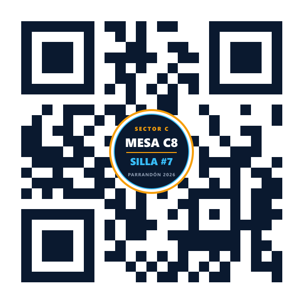 QR Mesa C8 Silla 7