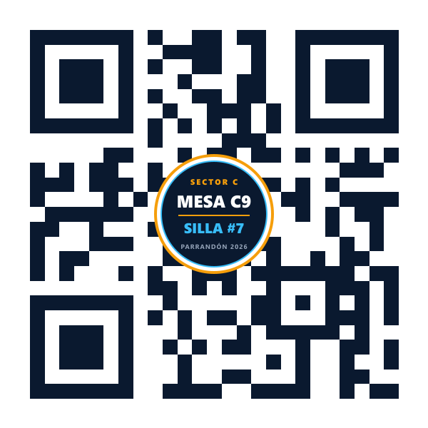 QR Mesa C9 Silla 7