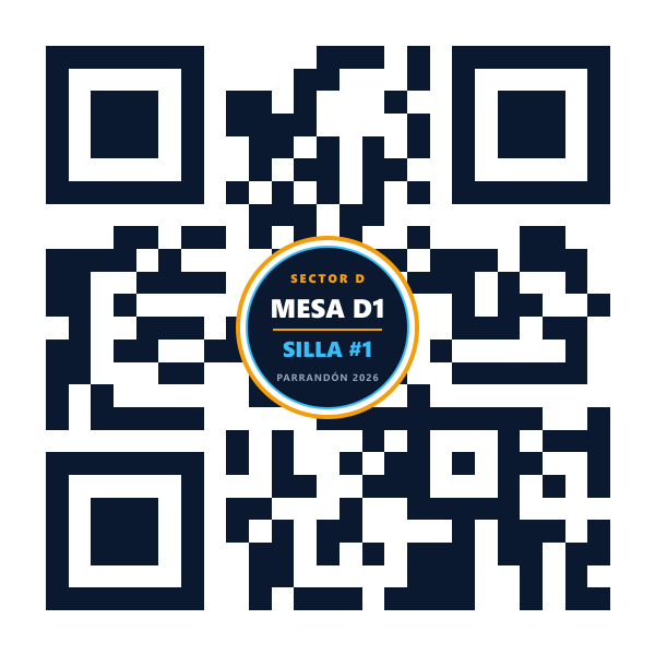 QR Mesa D1 Silla 1