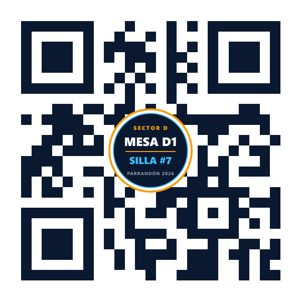 QR Mesa D1 Silla 7