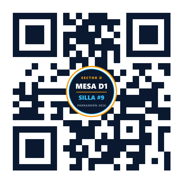 QR Mesa D1 Silla 9