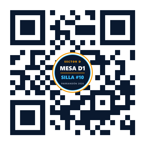 QR Mesa D1 Silla 10