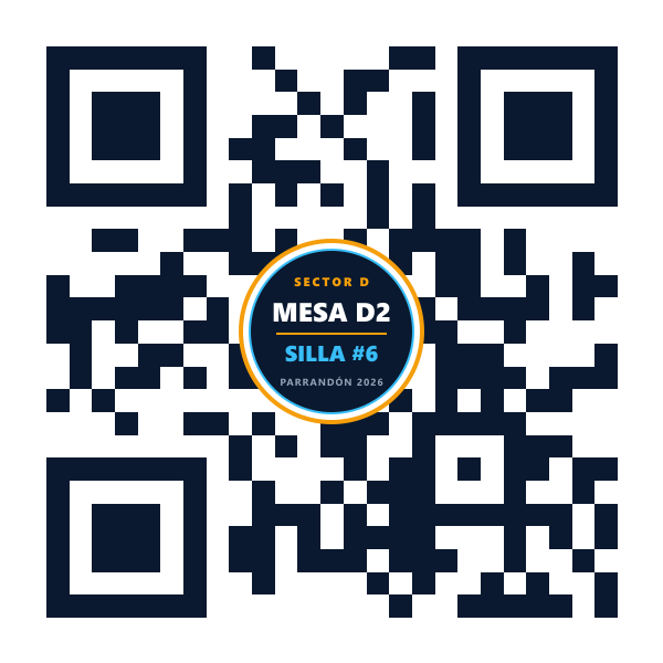 QR Mesa D2 Silla 6